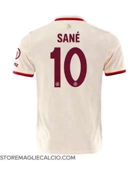 Bayern Munich Leroy Sane #10 Maglia Gara Terza Repliche 2024-25